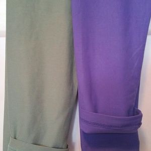 2 pairs of Lularoe TC Solid NWOT leggings